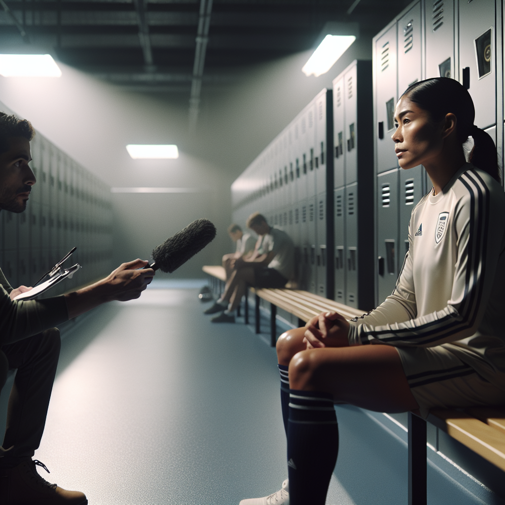 İdmançı ilə müsahibə, psixologiya, hazırlıq və komanda dinamikası mövzulu redaksiya fotosu